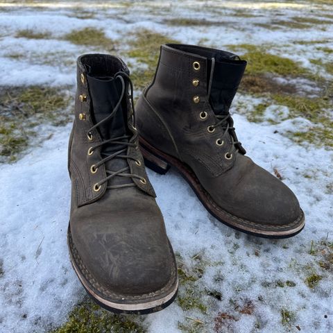 Nicks MTO in Horween Steel Predator