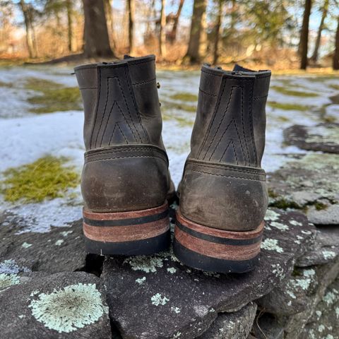 Nicks MTO in Horween Steel Predator