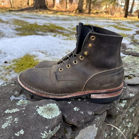 Nicks MTO in Horween Steel Predator