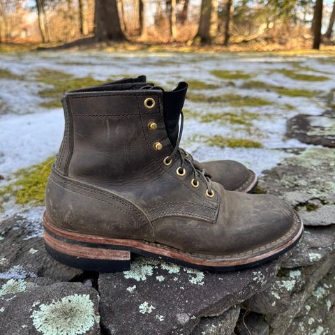 Nicks MTO in Horween Steel Predator