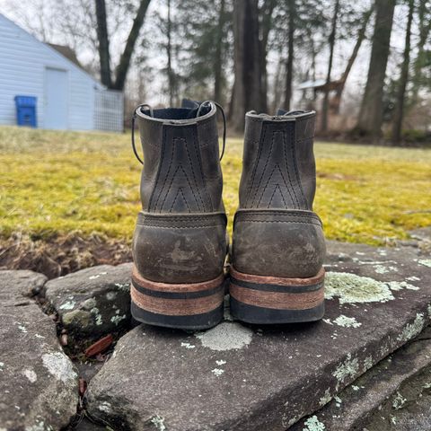 Nicks MTO in Horween Steel Predator