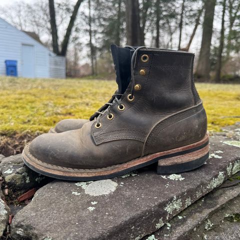 Nicks MTO in Horween Steel Predator