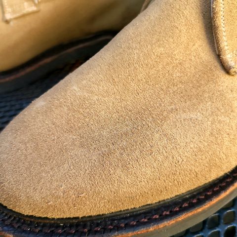 Dehner Tank Boot (Strap) in Tan Calfskin