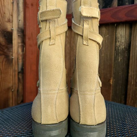 Dehner Tank Boot (Strap) in Tan Calfskin