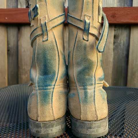 Dehner Tank Boot (Strap) in Tan Calfskin