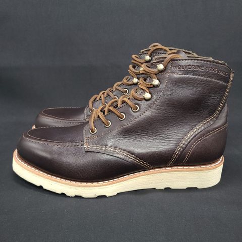 Wolverine 1000 Mile Moc-Toe Boot in Horween Arabica Lux Calfskin