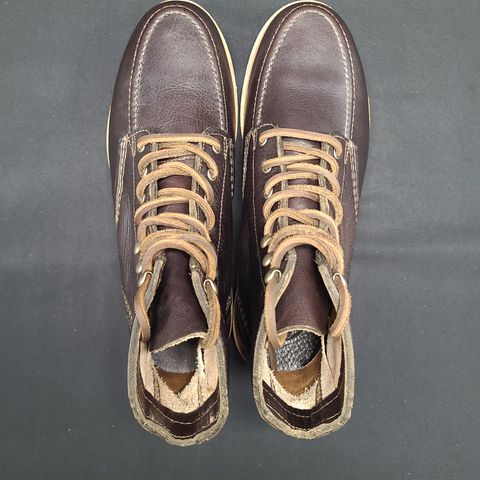 Wolverine 1000 Mile Moc-Toe Boot in Horween Arabica Lux Calfskin