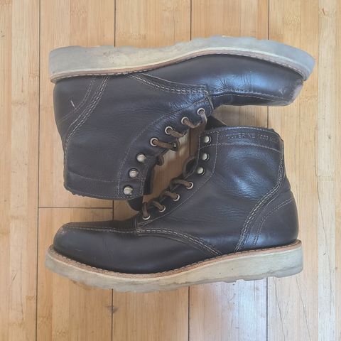 Wolverine 1000 Mile Moc-Toe Boot in Horween Arabica Lux Calfskin