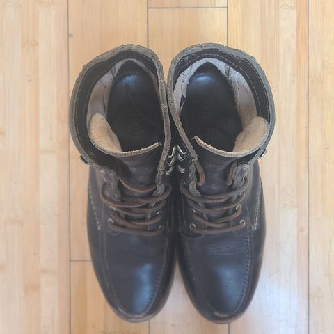 Wolverine 1000 Mile Moc-Toe Boot in Horween Arabica Lux Calfskin
