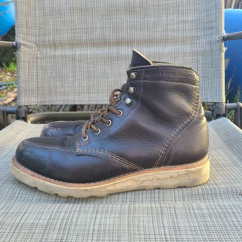Wolverine 1000 Mile Moc-Toe Boot in Horween Arabica Lux Calfskin
