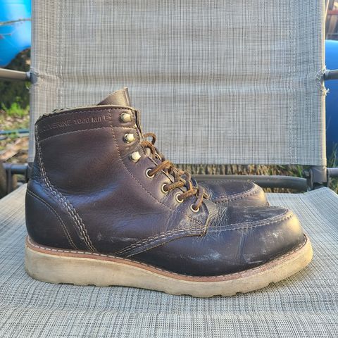 Wolverine 1000 Mile Moc-Toe Boot in Horween Arabica Lux Calfskin
