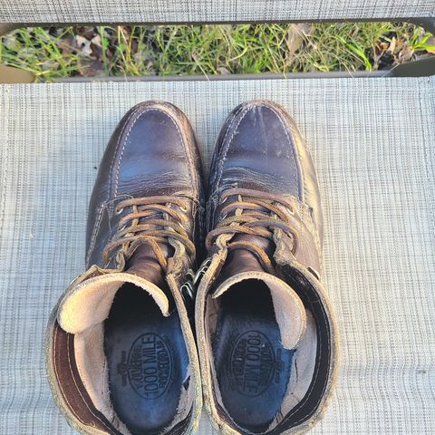 Wolverine 1000 Mile Moc-Toe Boot in Horween Arabica Lux Calfskin