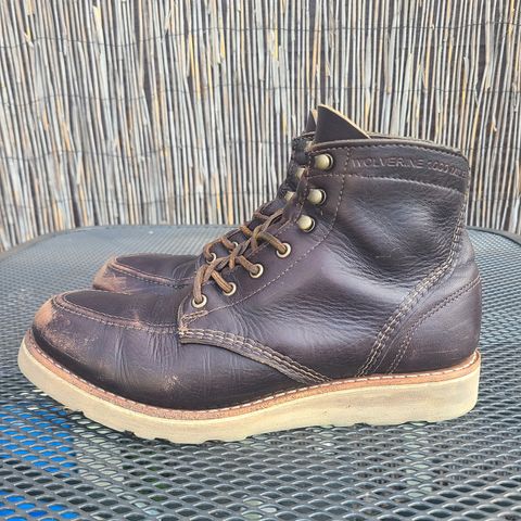Wolverine 1000 Mile Moc-Toe Boot in Horween Arabica Lux Calfskin