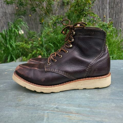 Wolverine 1000 Mile Moc-Toe Boot in Horween Arabica Lux Calfskin