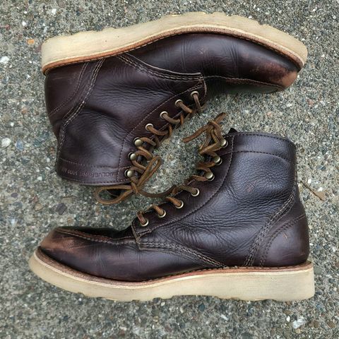 Wolverine 1000 Mile Moc-Toe Boot in Horween Arabica Lux Calfskin