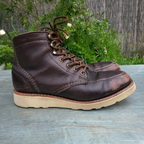Wolverine 1000 Mile Moc-Toe Boot in Horween Arabica Lux Calfskin