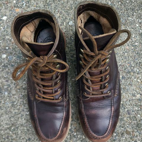 Wolverine 1000 Mile Moc-Toe Boot in Horween Arabica Lux Calfskin