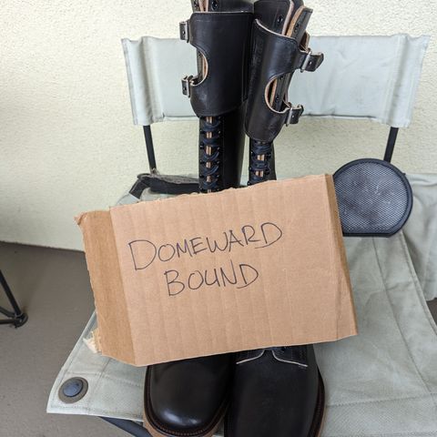 Clinch x Black Sign Transcontinental in Degermann Black Gustave Cowhide