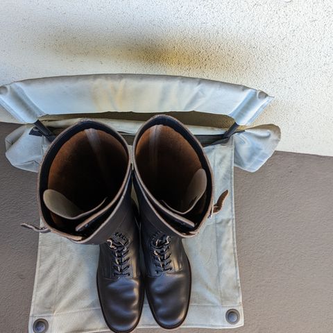 Clinch x Black Sign Transcontinental in Degermann Black Gustave Cowhide