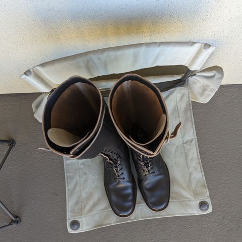 Clinch x Black Sign Transcontinental in Degermann Black Gustave Cowhide