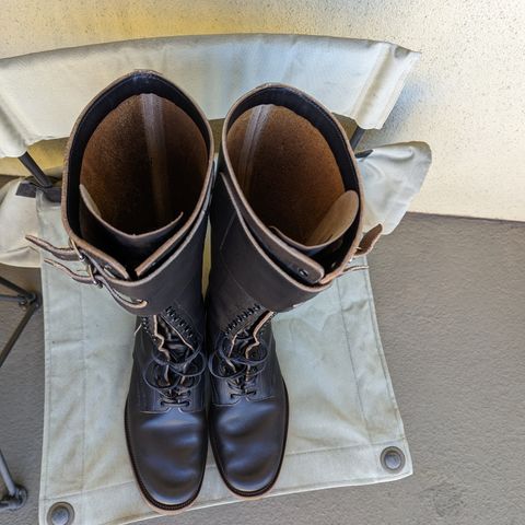 Clinch x Black Sign Transcontinental in Degermann Black Gustave Cowhide
