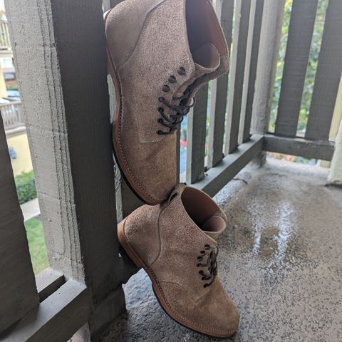 Jakkrabbits Officer Boots in Heritage Natural Vegetable Tanned Roughout