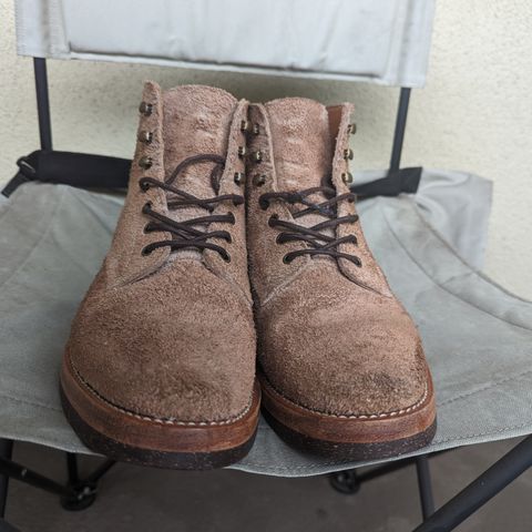 Jakkrabbits Officer Boots in Heritage Natural Vegetable Tanned Roughout