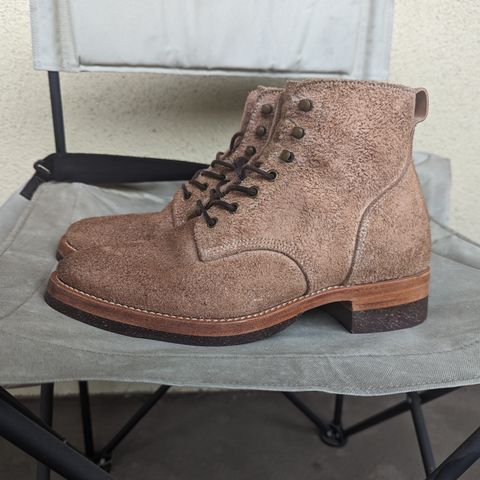 Jakkrabbits Officer Boots in Heritage Natural Vegetable Tanned Roughout