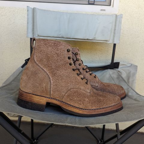 Jakkrabbits Officer Boots in Heritage Natural Vegetable Tanned Roughout