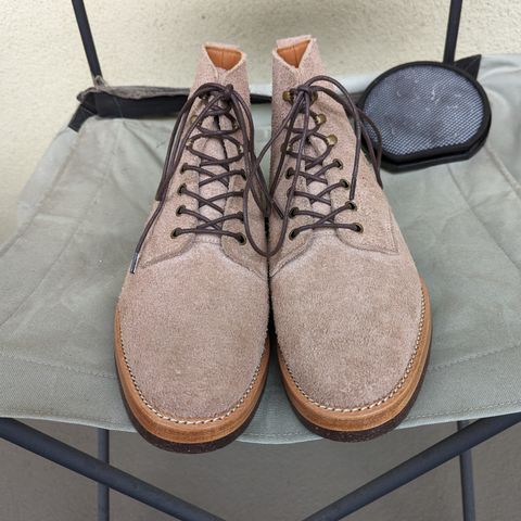 Jakkrabbits Officer Boots in Heritage Natural Vegetable Tanned Roughout