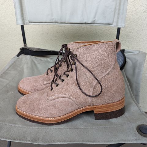 Jakkrabbits Officer Boots in Heritage Natural Vegetable Tanned Roughout