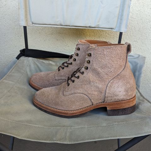 Jakkrabbits Officer Boots in Heritage Natural Vegetable Tanned Roughout