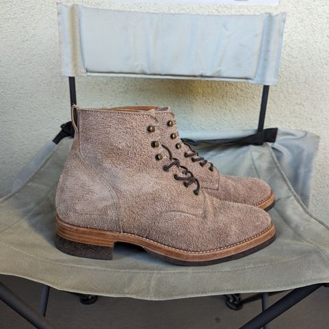 Jakkrabbits Officer Boots in Heritage Natural Vegetable Tanned Roughout