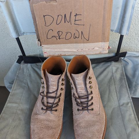 Jakkrabbits Officer Boots in Heritage Natural Vegetable Tanned Roughout