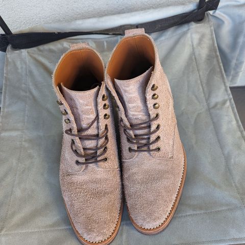 Jakkrabbits Officer Boots in Heritage Natural Vegetable Tanned Roughout
