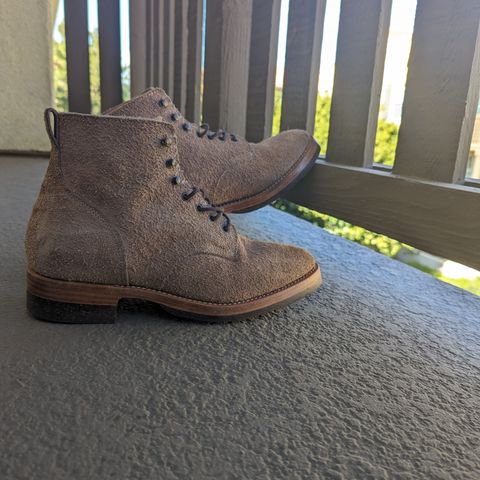 Jakkrabbits Officer Boots in Heritage Natural Vegetable Tanned Roughout
