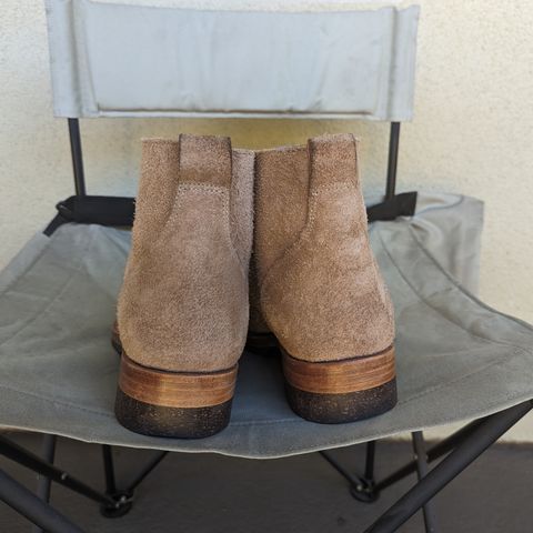 Jakkrabbits Officer Boots in Heritage Natural Vegetable Tanned Roughout