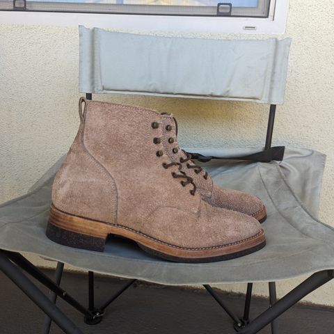 Jakkrabbits Officer Boots in Heritage Natural Vegetable Tanned Roughout