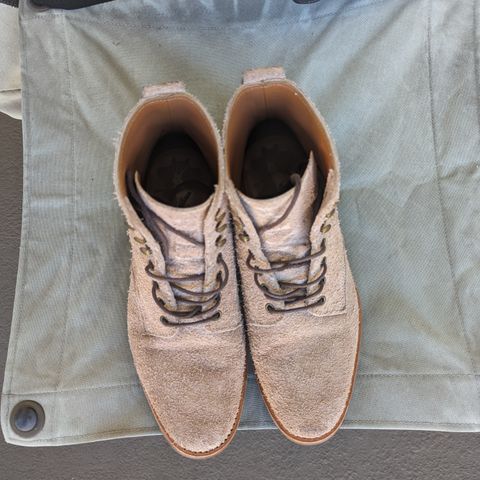 Jakkrabbits Officer Boots in Heritage Natural Vegetable Tanned Roughout