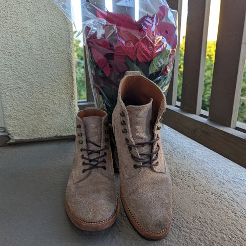 Jakkrabbits Officer Boots in Heritage Natural Vegetable Tanned Roughout