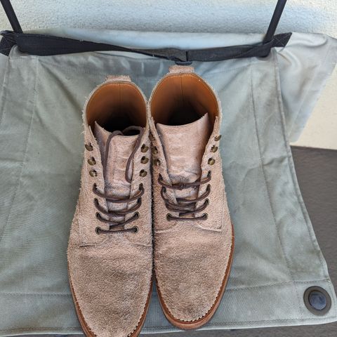 Jakkrabbits Officer Boots in Heritage Natural Vegetable Tanned Roughout