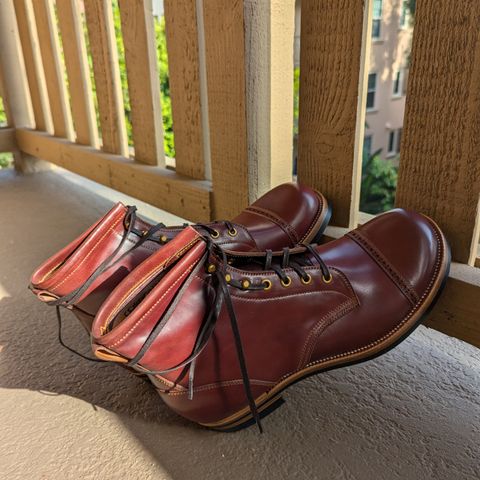Iron Boots 5515 in Maryam Ruggine Shell Cordovan