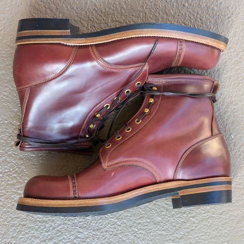 Iron Boots 5515 in Maryam Ruggine Shell Cordovan