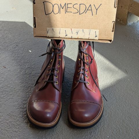 Iron Boots 5515 in Maryam Ruggine Shell Cordovan