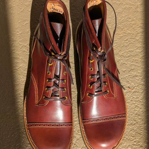 Iron Boots 5515 in Maryam Ruggine Shell Cordovan