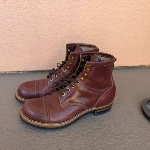 Iron Boots 5515 in Maryam Ruggine Shell Cordovan