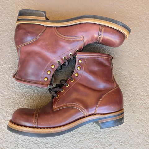 Iron Boots 5515 in Maryam Ruggine Shell Cordovan