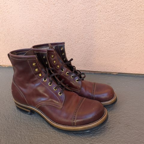 Iron Boots 5515 in Maryam Ruggine Shell Cordovan