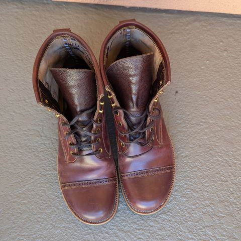 Iron Boots 5515 in Maryam Ruggine Shell Cordovan