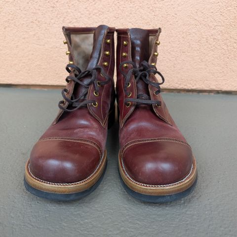 Iron Boots 5515 in Maryam Ruggine Shell Cordovan